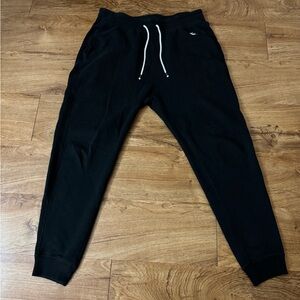 Abercrombie black super soft sweatpants